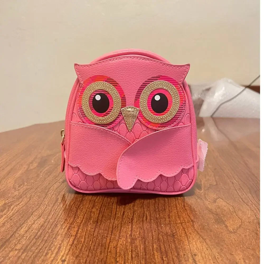 NWT Bath & Body Works Owl Mini Make-Up Bag RETIRED